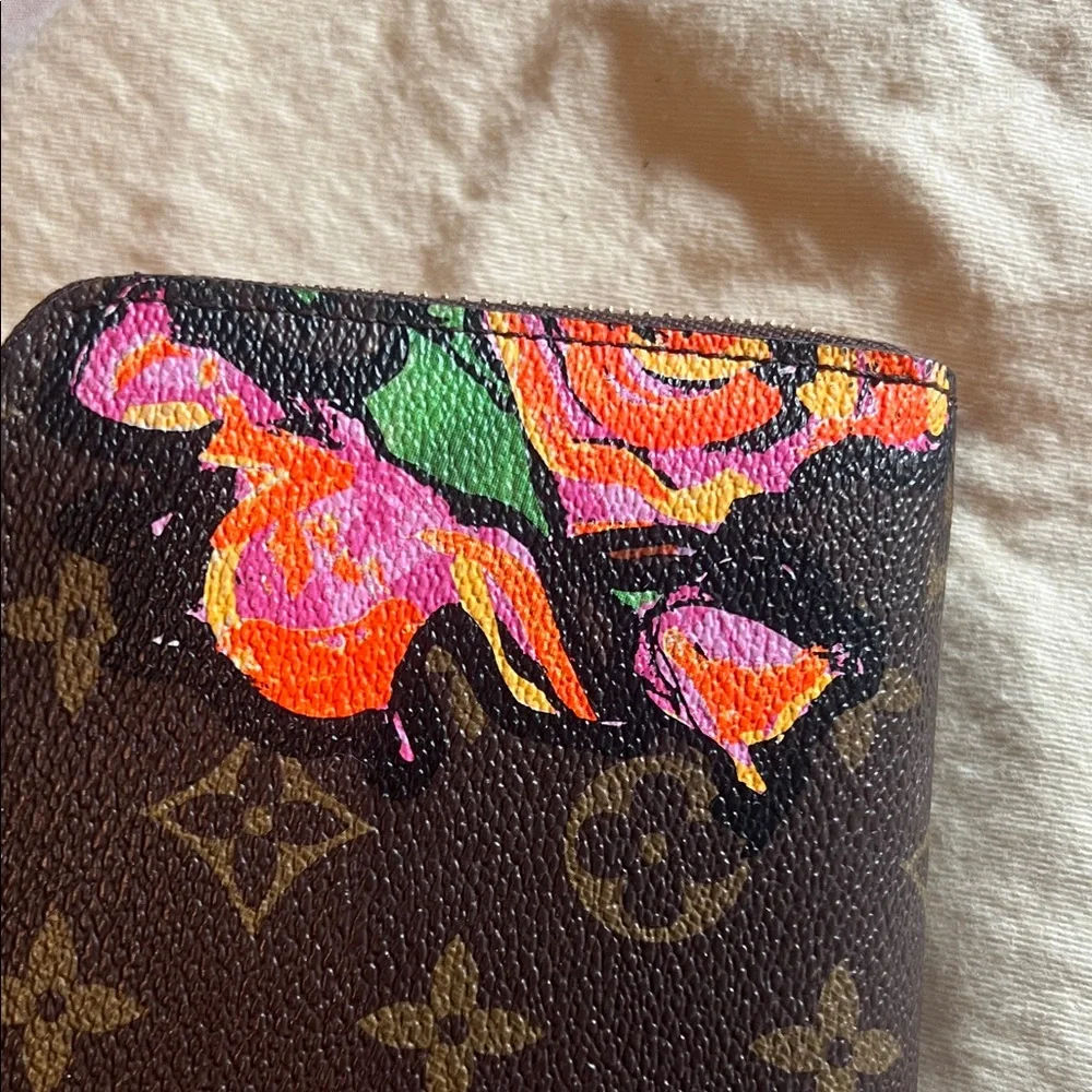 ✨Louis Vuitton Floral Wallet - Brown and Pink✨ - Picture 6 of 16